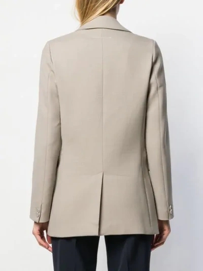 Shop Mm6 Maison Margiela Tailored Blazer In 808 Beige