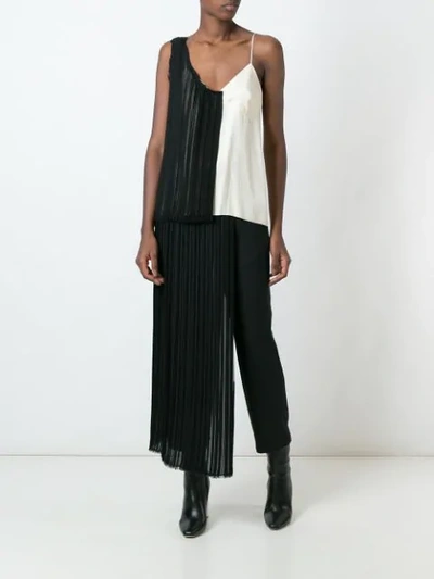 Shop Erika Cavallini 'maude' Top In Black