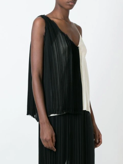 Shop Erika Cavallini 'maude' Top In Black