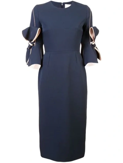 Shop Roksanda Lavete Dress - Blue