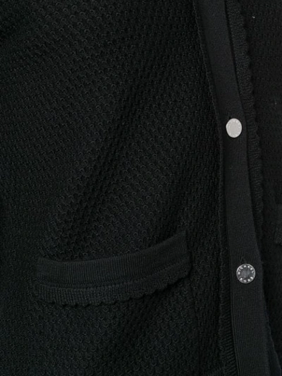 Shop Michael Michael Kors Button-up Cardigan - Black