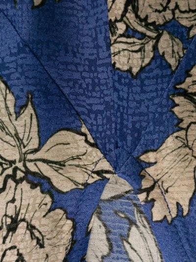 Shop Antonelli Floral Print Dress - Blue