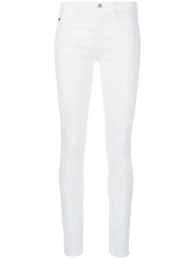 Shop Ag The Prima Skinny Jeans In White