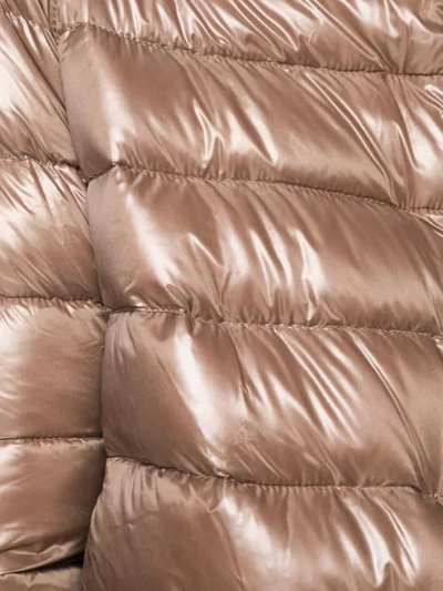 HERNO HIGH-NECK DOWN JACKET - 大地色