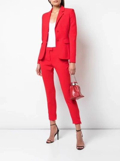 Shop Altuzarra Fenice Jacket In Red