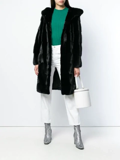 Shop Cara Mila Penelope Coat In Black