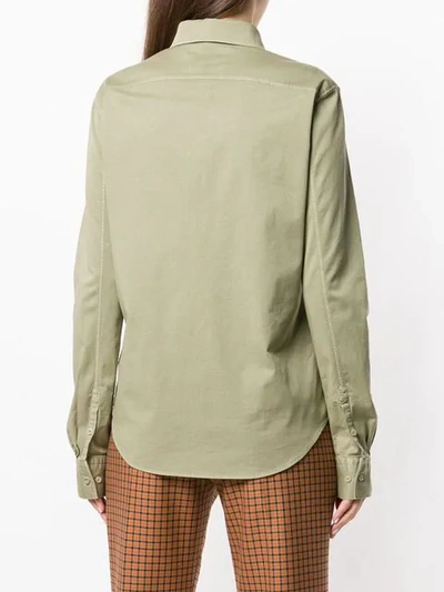 Shop Neil Barrett Shirt In Green