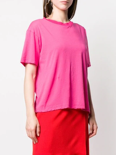 Shop Ben Taverniti Unravel Project Loose-fit T-shirt In Pink