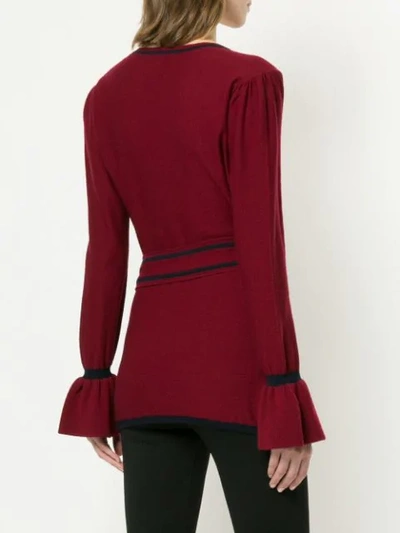 Shop Rebecca Vallance Daisy Sweater - Red