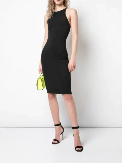 Shop Alice And Olivia Delora Dress In Black