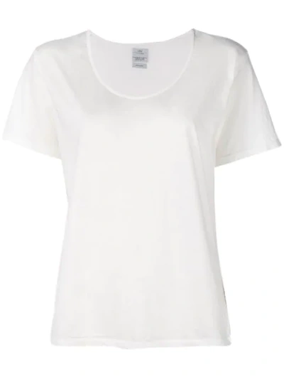 Shop Visvim American Flag Short Sleeve T-shirt - White
