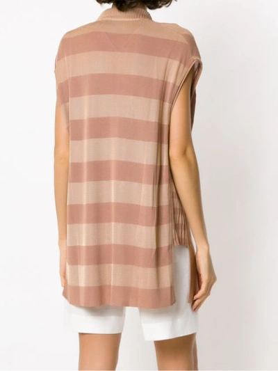 Shop Alcaçuz Knit Guadalupe Vest In Neutrals