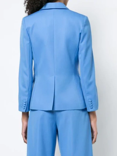 Shop Adam Lippes Tailored Blazer - Blue