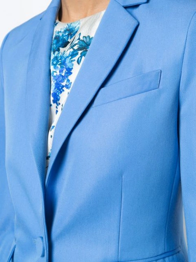 Shop Adam Lippes Tailored Blazer - Blue