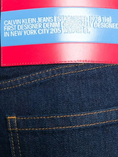Shop Calvin Klein Jeans Est.1978 Straight In Blue