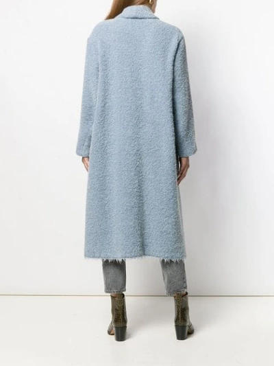 Shop Isabel Marant Étoile Mantel Im Oversized-look In Blue