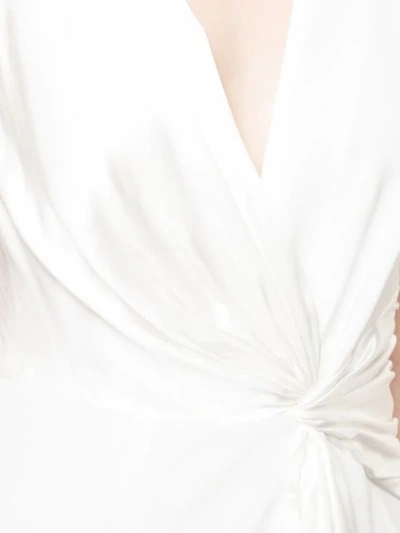 CINQ A SEPT IRIS DRESS - 白色
