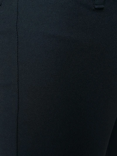 Shop Max Mara 's  Bootcut Cropped Trousers - Blue