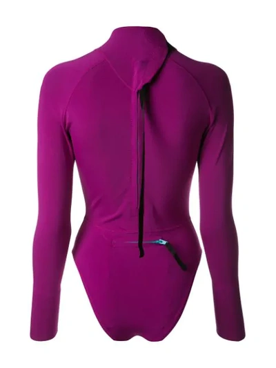 Shop Cynthia Rowley Victoria Wetsuit In Purple