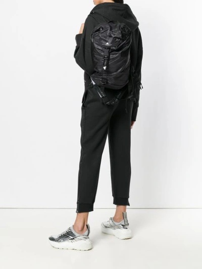 Shop Adidas By Stella Mccartney Printed Backpack - Black