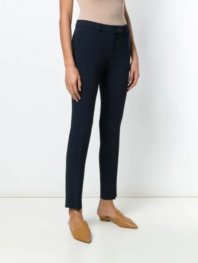 Shop Max Mara Slim In Blue