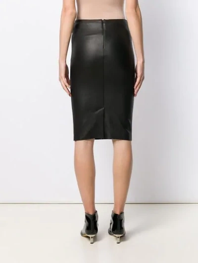 Shop Drome Pencil Skirt In Black