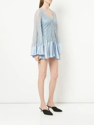 Shop Alice Mccall I Am Love Mini Dress - Blue