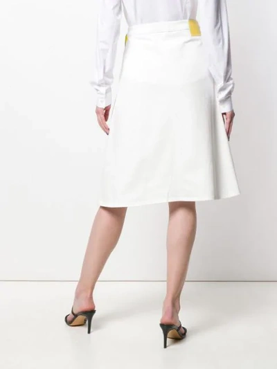 Shop Aalto Wrap Skirt - White