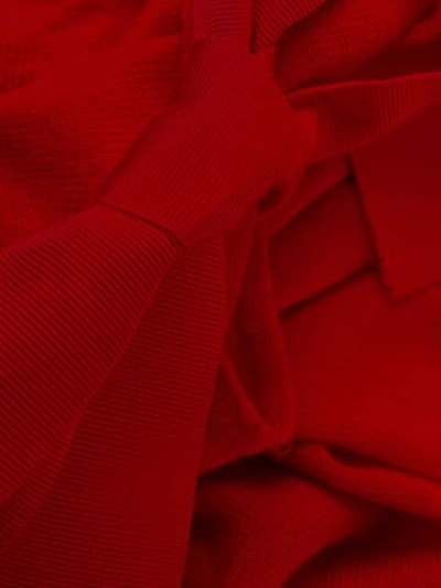 Shop Blumarine Cut-out Detail Jumper In Red