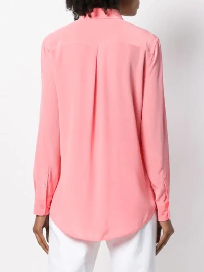 Shop Equipment Long Sleeved Blouse In Pink