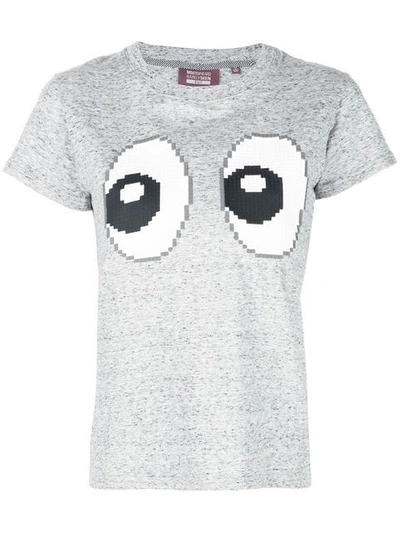 Shop Mostly Heard Rarely Seen 8-bit All Eyez On Me T-shirt In Grey