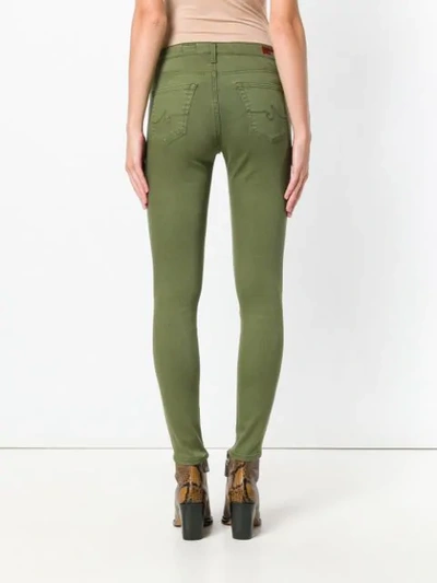 Shop Ag Skinny Jeans In Green