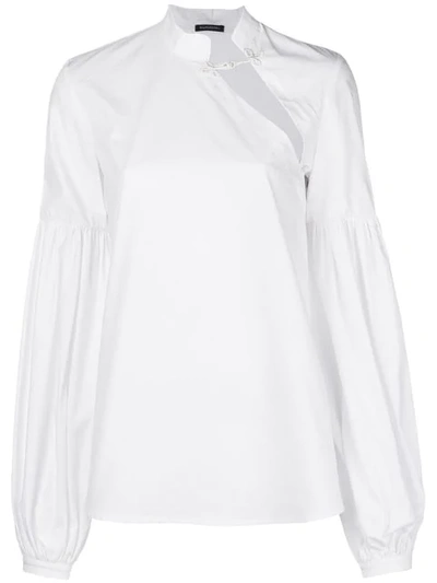 Shop Wandering Embellished Blouse In White