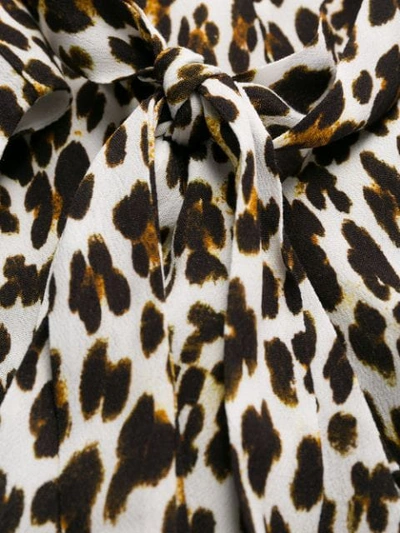 Shop Andamane Leopard Print Dress In Neutrals