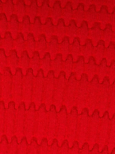 Shop Kenzo Cut-detail Shift Dress In Red