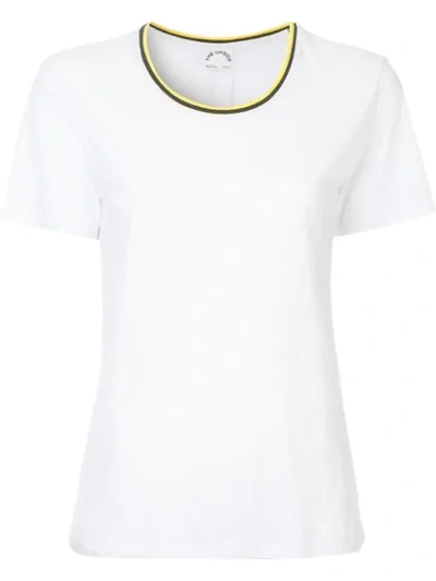 Shop The Upside Striped Collar T In White