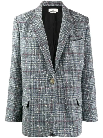 Shop Isabel Marant Étoile Korix Blazer In Blue