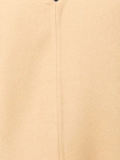 Shop Chloé V-neck Shift Dress In Neutrals