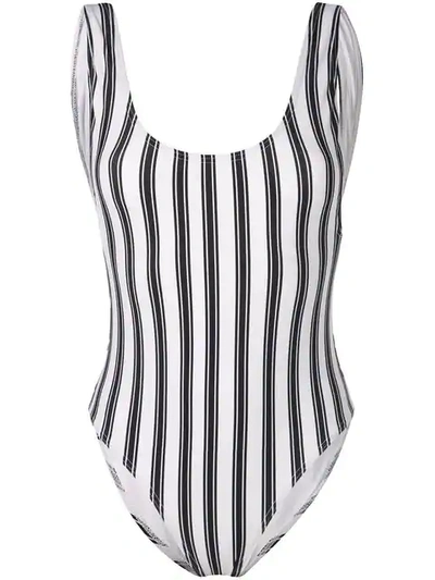 Shop Cynthia Rowley Boca Swimsuit In White ,black