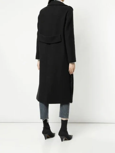 BLANCHA LONG WINTER COAT - 蓝色