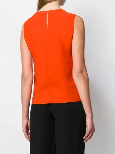 Shop Theory Shell Top In Orange