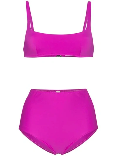 Shop Araks Quinn Bikini Set In Pink