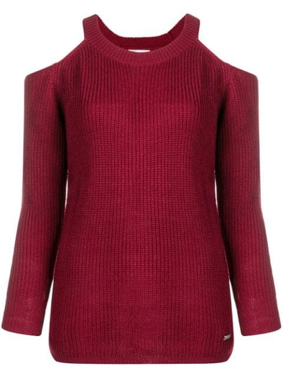 Shop Jovonna Niko Sweater In Red