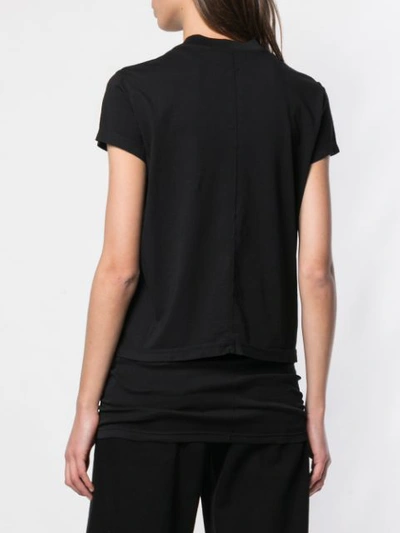 Shop Rick Owens Drkshdw Cropped Casual T In Black