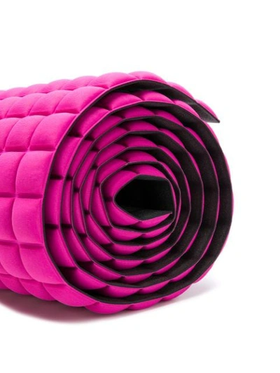 Shop No Ka'oi Logo Yoga Mat In Pink