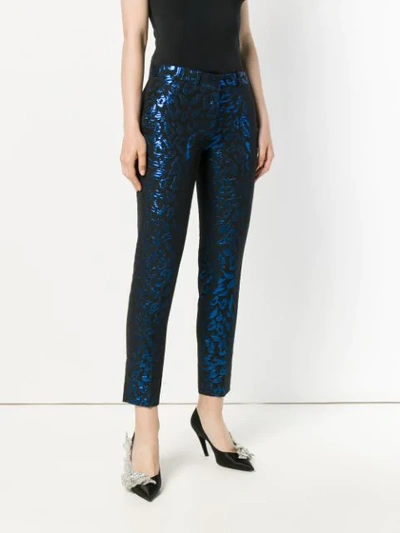 Shop Each X Other Fire Brocade Trousers In Black