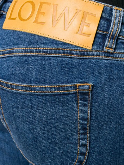 Shop Loewe Classic Slim Jeans - Blue