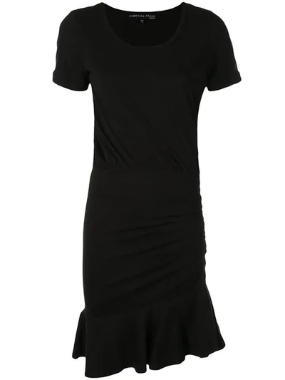 Shop Veronica Beard Kleid Mit Schösschen In Black