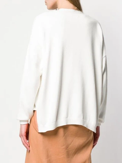 Shop Allude V In White