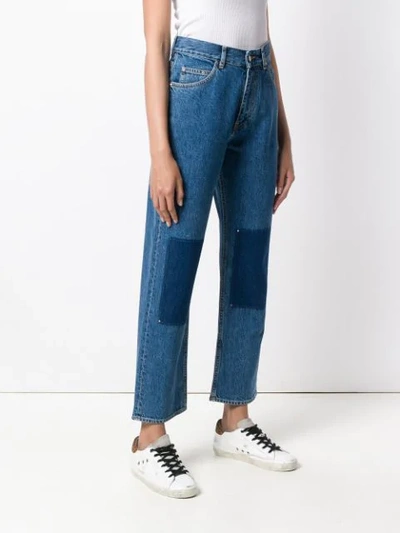 Shop Golden Goose Mid-rise Jeans In Blue